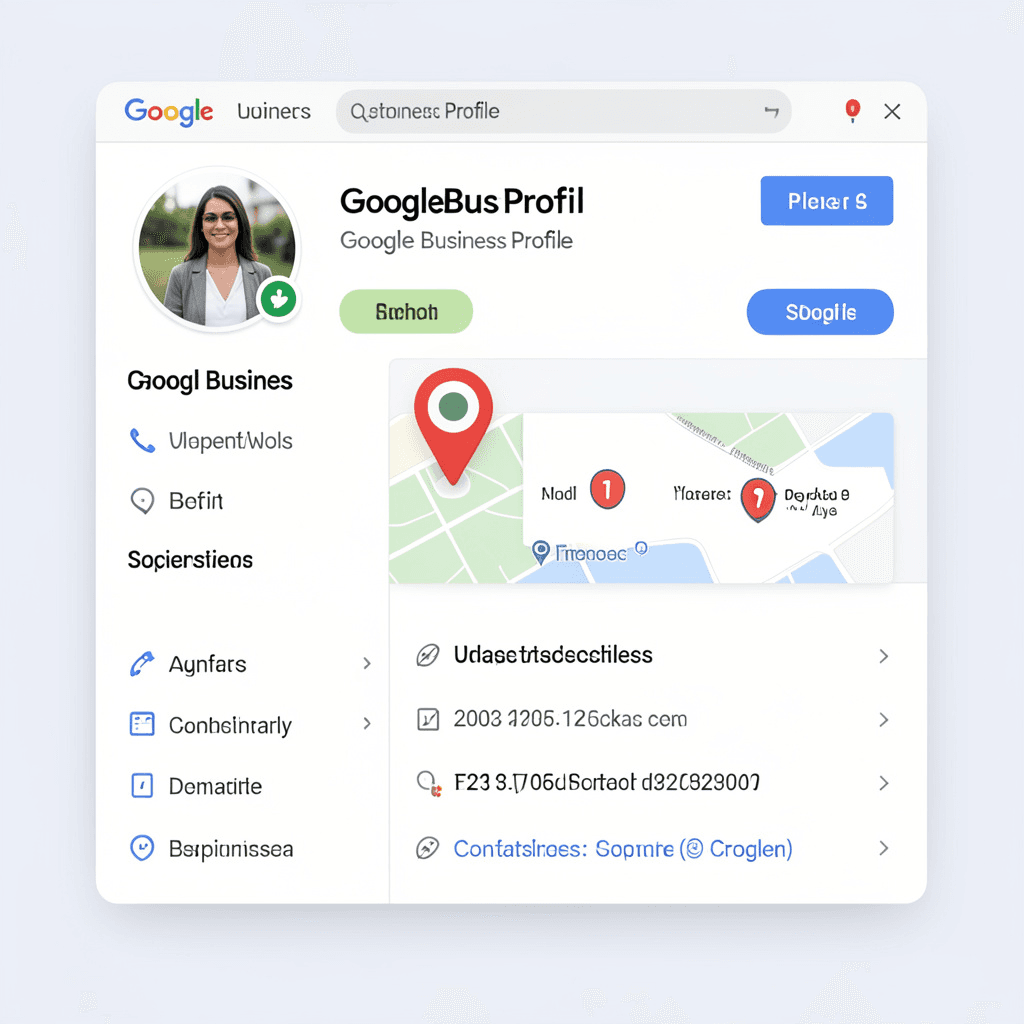 Optimized Google Business Profile for a grease trap company shown in Google Maps